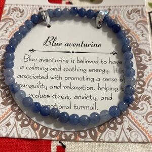 Blue Aventurine Stretch Bracelet